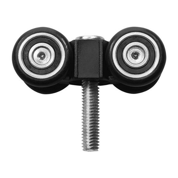 sistema colgante para puertas plegables segmenta dn-80 plata