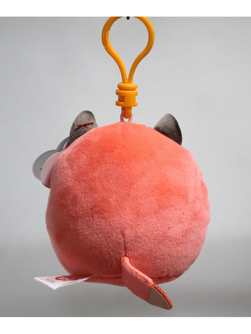 TY Mini Beanie Squish-A-Boos Plush - ROXIE the Fox Keychain, 3