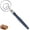Midnight Blue, variant on U-Taste 12.6" Danish Dough Whisk: 18/8 Stainless Steel Heavy-Duty Sourdough Mixer Tool, Food Grade Dutch Style Seamless Bread Wisk, Sturdy for Mixing, Stirring, Pressing, Knead Thick Batter (Black)