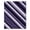 Purple, Pattern 2, variant on ODIKA 4' x 6' Machine Washable Non-Slip Area Rug, geometric striped High Traffic Rug, Purple, 979465