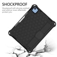 thumbnail image 3 of Allytechgroup Shockproof Case for Apple iPad A16 11th Gen 11" 2025/ iPad 10th Gen 10.9" 2022, Heavy Duty Protection Stand Hand Strap Shoulder Strap Bumper Rugged Kids Friendly Case Cover,Black, 3 of 5