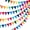 6Pack-A, variant on Pakyozj 6 Pack 72 Flags/8.2 ft Rainbow Pennant Banner, Multicolor Bunting String Triangle Flags Garland for Birthday Party Classroom Carnival Baby Shower Indoor Outdoor Decorations