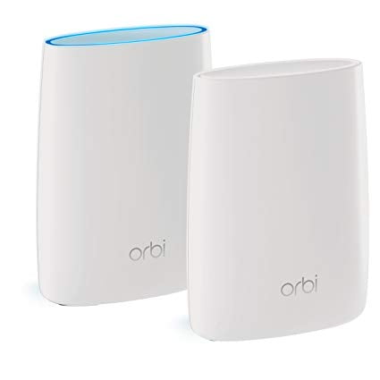 NETGEAR RBK50-100NAR (RBK50-100NAS) Orbi Home Mesh Wi-Fi System, Router + Satellite (Certified (Best Router Under 50 2019)