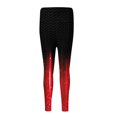 thumbnail image 4 of YUEHUA Women's Gradient Honeycomb Yoga Leggings, Tummy Control Butt Lifting Pants, Stretchy Compression Workout Tights for Gym, 4 of 5