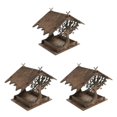 thumbnail image 1 of Methold Birdhouse Bird Feeder Decoration Patio Hanging Ornament Feeding Tray Decor Type1 NO1, 1 of 6