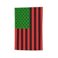 thumbnail image 5 of Garden Flag America Flag - Red Black And Green Double Sided Small Yard Holiday Garden Flag for Outside Decor 12.5x18 Inch Sharp Corner, 5 of 7