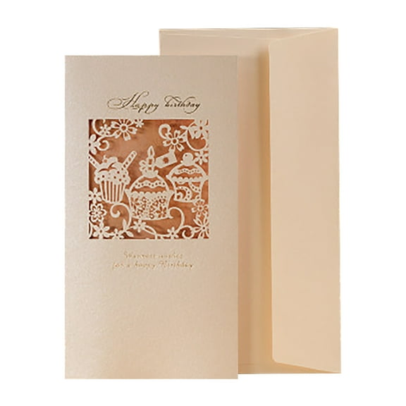 Yeetfub Warehouse Sale Clearance Christmas Cards Boxed Bulk, Merry Christmas Greeting Cards Christmas Card Bronzing Kraft Paper Greeting Card Elegant Christmas Cards for Kids Family Friends
