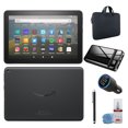 thumbnail image 1 of Amazon Fire HD 8 10th Generation 8" Tablet - 32GB - Black Deluxe Travel Pack, 1 of 6