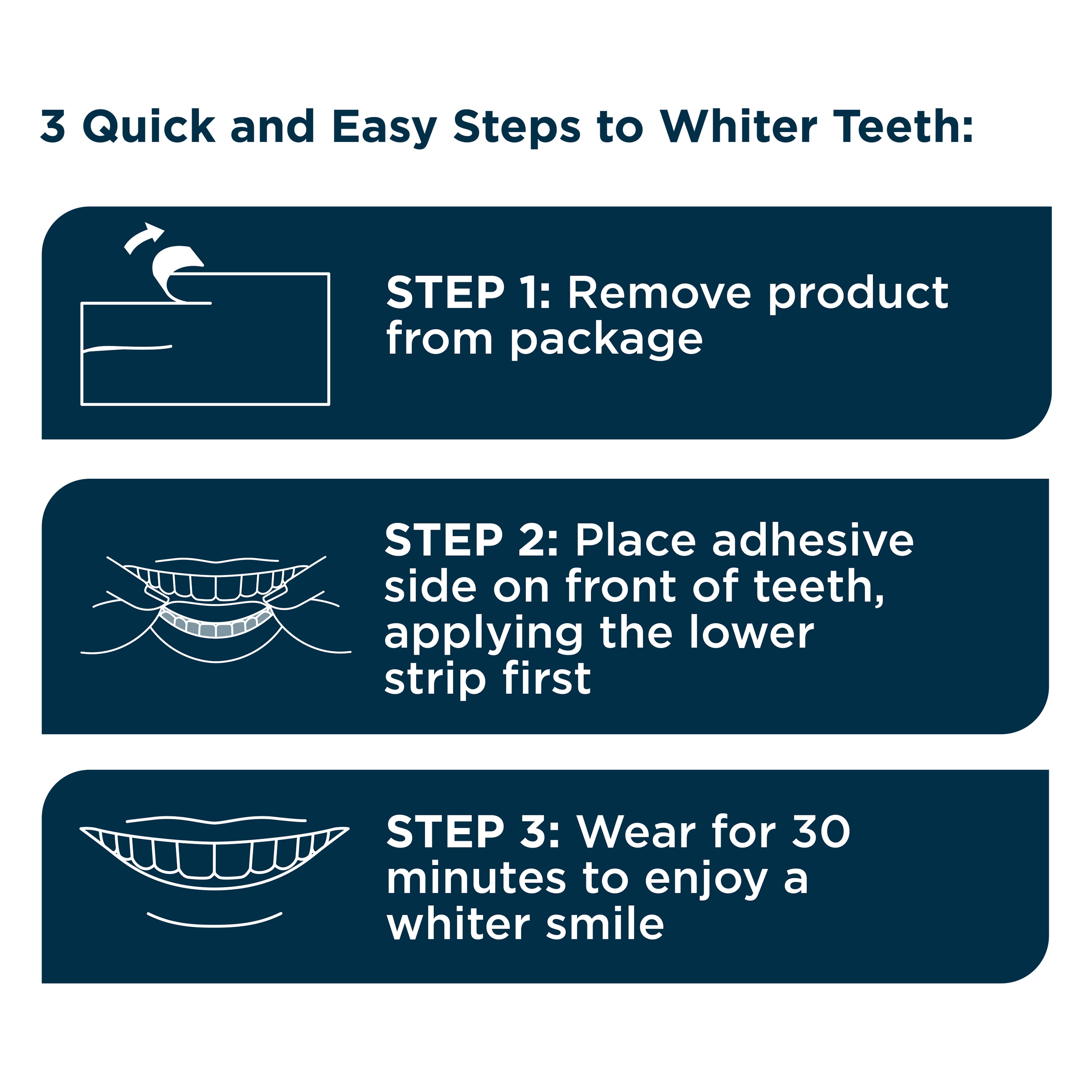 Equate 18-Day Professional Teeth Whitening Strips, 36 Count photo 4