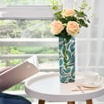 11.8 Inch Unbreakable Clear Plastic Vase Cylinder Flower Vase ...