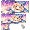 thumbnail image 3 of Alfombrilla de ratón Yu Gi Oh Dark Magician Girl, alfombrilla de ratón grande para Gamer, alfombrilla antideslizante, alfombra de oficina, accesorios de ordenador, alfombrillas, 3 of 5