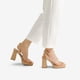 thumbnail image 5 of Sandalias DREAM PAIRS con Plataforma y Tacones de Tiras para Mujer Nude Talla 11, 5 of 5
