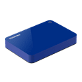 thumbnail image 3 of Toshiba Canvio Advance Portable External Hard Drive 4TB Blue - HDTC940XL3CA, 3 of 16