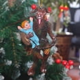thumbnail image 4 of Estatuas de Navidad Devil Suministros de año para Niños para Del Automóvil Vacaciones de Navidad, 4 of 8