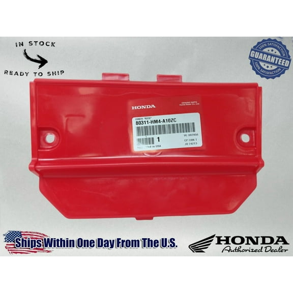 Honda Genuine OEM Authentic  Battery Box Cover 80311-HM4-A10ZC