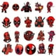 thumbnail image 5 of 35 Uds. Pegatinas de dibujos animados de Los Vengadores Deadpool, calcomanías de Anime de superhéroe geniales, decoración de pegatinas para monopatín DIY para teléfono y portátil, 5 of 5