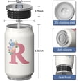 thumbnail image 3 of 12 Oz Beige Coffee Travel Mug for Mom with Lid, Double Wall Vacuum Reusable Stainless Steel Water Bottle Leak Proof Insulated Hot Cold Coffee Cup Gift for Mothers Day(1pcs), 3 of 5