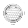 thumbnail image 2 of CRAFTHROU 20Ud Cubierta Redonda De Ventilación Para Hogar Con De Malla En, 2 of 6