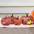 thumbnail image 3 of Fall Decor for Home Pumpkin Tiered Tray Decor Fall Pumpkin Table Sign Thanksgiving Tiered Tray Welcome Fall Tabletop Sign Farmhouse Tiered Tray Decor Mini Wood Sign, Autumn, 3 of 5