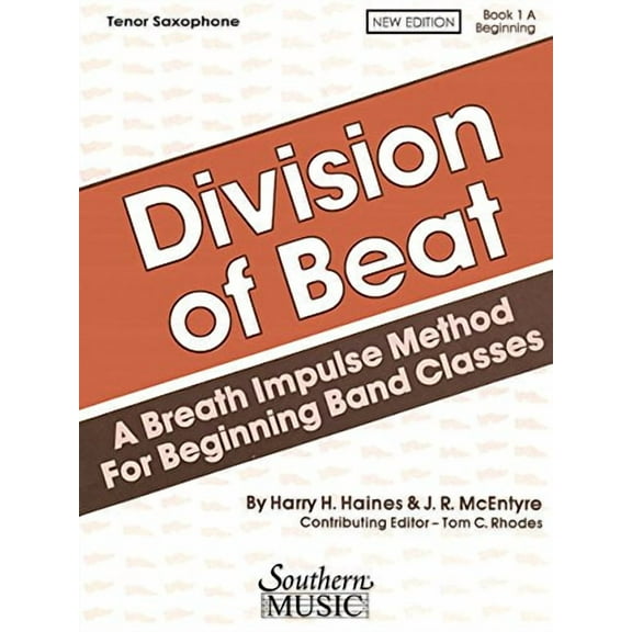 Division of Beat (D.O.B.), Book 1a : Tenor Saxophone