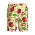 thumbnail image 4 of Rocae Cherries and Ladybirds for Men's Soft Sleep Pajama Shorts, Waistband and Pockets, 4 of 9
