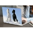 thumbnail image 4 of KSK KAISHEK Hard Case Cover Compatible with 2010 - 2017 Released MacBook Air 13 inchs with Not Retina Display No USB-C Model: A1369 A1466 Animal 71 + Black Keyboard Cover, 4 of 5
