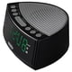 thumbnail image 3 of JENSEN JCR-160 JCR-160 Radio reloj despertador digital AM/FM doble, negro, 3 of 5