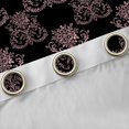 thumbnail image 4 of Manfei Hippie Damask Blackout Curtains,Exotic Style Window Curtains Pack of 2 (38x45 Each), 4 of 5