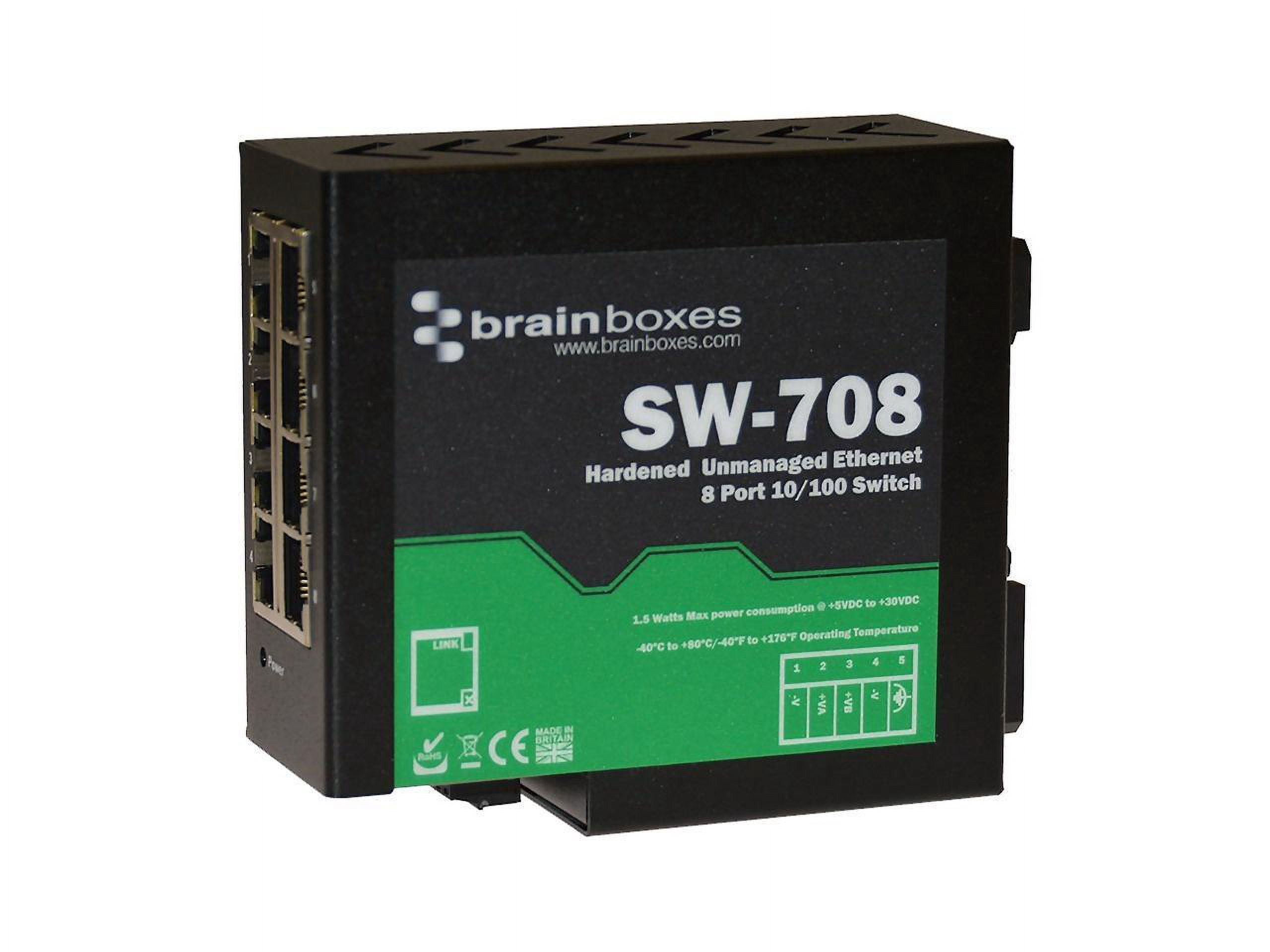 HARDENED 8PORT ETHERNET SWITCH
