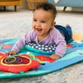thumbnail image 3 of Infantino Three Stage Above & Beyond Tummy Time and Baby Activity Mat, 0-9 Months, Blue Sea Life, 3 of 8