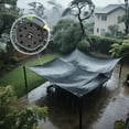 thumbnail image 6 of Shade Cloth Clips - Black Round Plastic Sun Shade Clip,Shade Cloth Heavy Duty Lock Grip for Sun Shade Net,Gardening Shade Cloth,Anti Bird Netting Windproof Awning Clamp, 100 Pcs, 3.93x1.57", 6 of 6