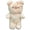 Pig, variant on Twfbrm Teddy Bear Stuffed Animals, 8" Yellow Bear Plush Toys with Bows and Bibs, Soft and Adorable Animals Dolls with Comfy Fabric and Stuffing Bedtime Companion for Birthday Christmas Party Favor