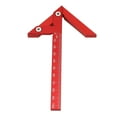thumbnail image 3 of Centers Finder, Aluminum Alloy Portable Center Finding Gauge Clear Scale Wide Application 45 90 High Accuracy  for Measurement, 3 of 8