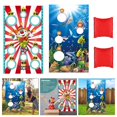 thumbnail image 1 of Banner de de lanzamiento colgante Banner de de lanzamiento grande para s de carnaval Juguetes / interior Hugo Juguetes para lanzar sacos de arena, 1 of 10