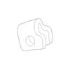Genuine OE Lexus Belt Weather-Strip Retainer - 90189-04042