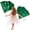 Dark Green, variant on Konexial 2 Pcs 32"x28" Worship Flags for Dance Church Kids Praise Dance Flag with Scalable Rod Children Semicircle Angel Wing for Outdoor Stage Performance Religious Activities(Gold)