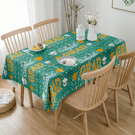 

Graduation Tablecloths Class of 2023 Congrats Grad Graduation Party Table Covers Decorations for College High School Prom Party Supplies(#13 S-54x54 )