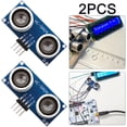 thumbnail image 1 of WDOplteas Módulo alcance ultrasónico HC-SR04P componentes electrónicos amplio voltaje 3-5 5 V 2 uds., 1 of 6