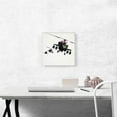 thumbnail image 2 of ARTCANVAS Happy Choppers - Pink Bow Helicopter Canvas Art Print by Banksy - Size: 12" x 12" (0.75" Deep), 2 of 9