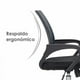 thumbnail image 3 of Silla Ejecutiva Reclinable Color Negro Kadabrah, 3 of 3