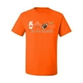 thumbnail image 2 of Wild Bobby Tis' The Season Pumpkin Spice Leaves Football Pumpkins Stars Halloween Men Tee, Orange, XX-Large, 2 of 6