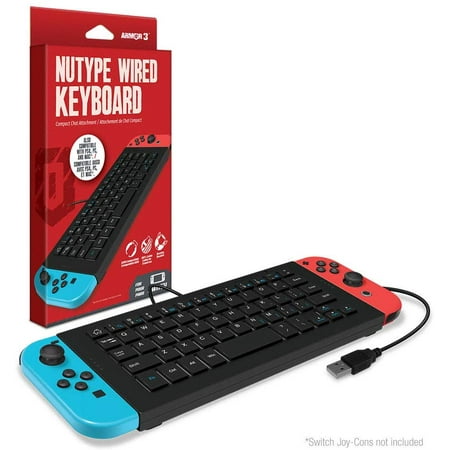 Armor3 M07375 NuType Wired Keyboard for Nintendo