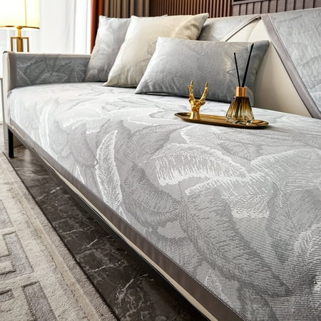 

PORK 1pc Ice-silk Non-slip Sofa Cover Simple Modern Style Sofa Cover High-grade Sofa Cover Pet-friendly Sofa Cover Decorative Sofa Cover Various Colors Can Be Used For 1234 Sofa HOM