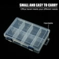 thumbnail image 4 of Transparent plastic box storage box is used for tabletop storage box of ornaments, 4 of 5