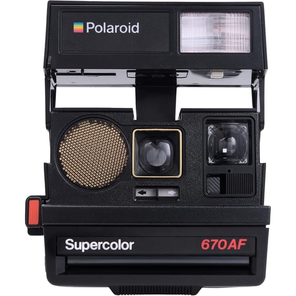 Restored Polaroid Supercolor 670 AF Instant Film Camera (Refurbished)