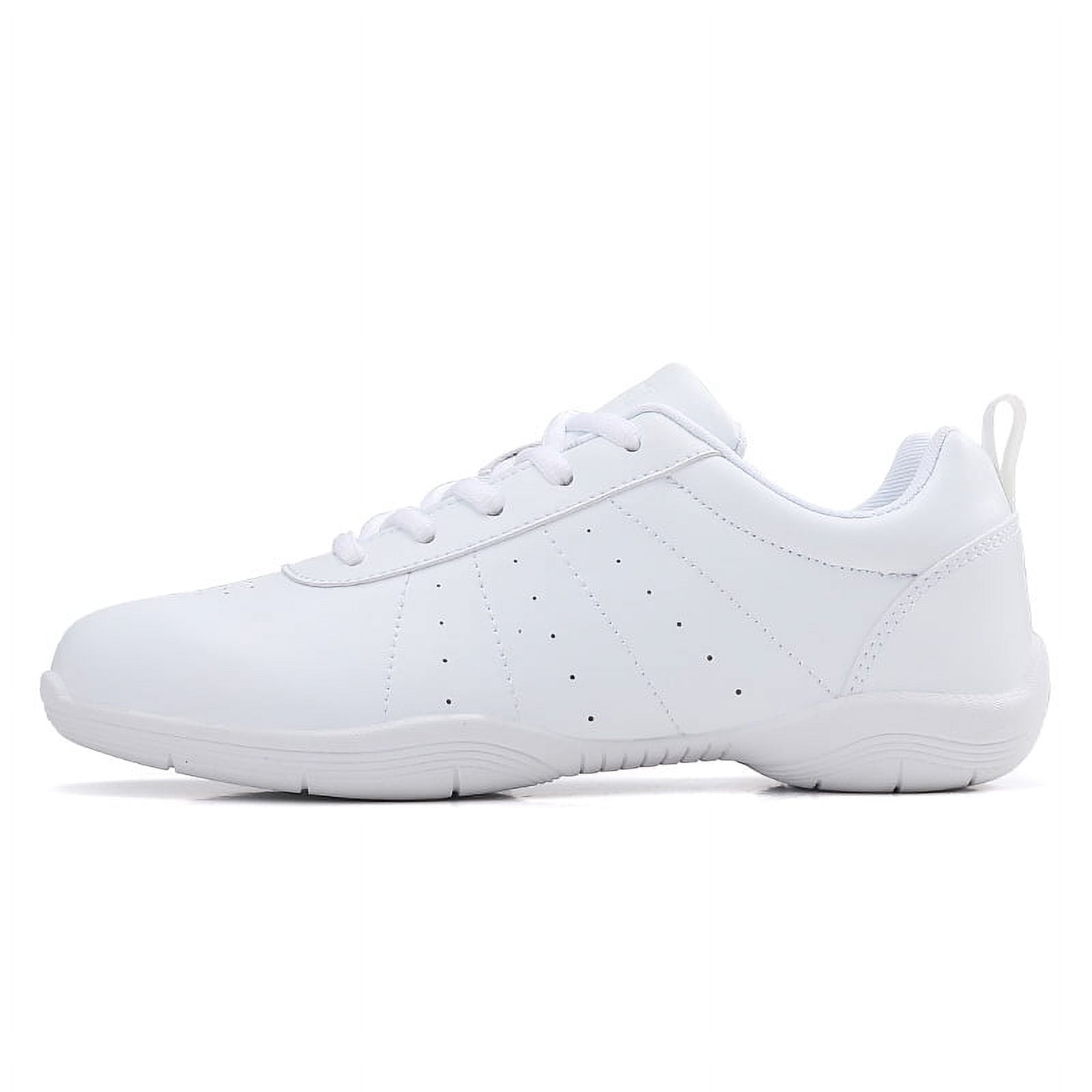 Girls White Cheer Shoes Youth Cheerleading Dance Sneaker Training Competition for Women Girls' Cheerleading Shoes