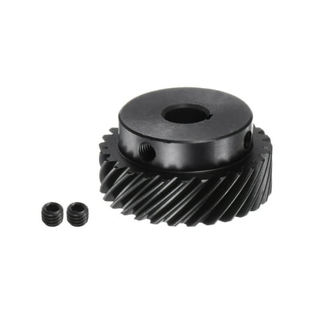 

Uxcell Helical Gear 10mm Inner Dia 28T 1 Mod Hardened Steel Motor Gear Right Direction
