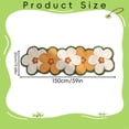 thumbnail image 4 of Flower Shaped Bath Rug, Non-Slip Water Absorbent Bathroom Mat, Super Cute Machine Washable Bathroom Rug, Small Round Floral Soft and Fluffy Bath Mat,, 4 of 9