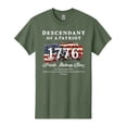 thumbnail image 2 of Descendant of a Patriot Shirt, Revolutionary War Heritage Tee, Vintage American Revolution Gift, 4th Of July Shirt, 2 of 4