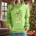 thumbnail image 2 of Diufon Women's Christmas Hoodie Cute Printed Long Sleeve Cozy Drawstring Pullover Sweatshirts Fall Winter Warm Tops, 2 of 4